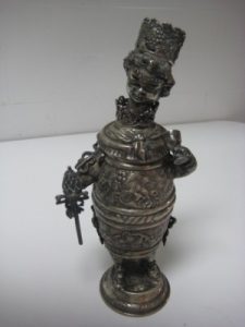 PURIM SILVER GOBLET
