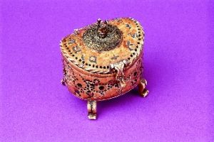TORTOISE-SHELL SPICE CONTAINER