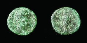 Bronze Coin Roman 160 BCE